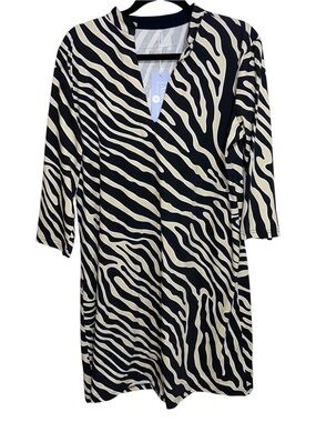 Ana Clare Dress Womens XXL Finley Beach Swim Coverup Resortwear Animal Print New